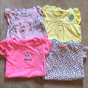 Toddler Girl Onesies(4)